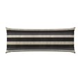 thumbnail image 1 of Pillowcase Long Strip 20x54in Does Not Contain Pillow Core Durable Invisible Zipper Close Easy To Install And Remove Pale Violet Grey Stripe_2, 1 of 8