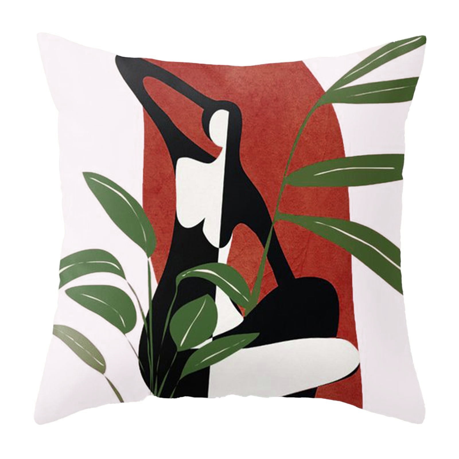 Pillowcase Modern Pillowcase Decorative Outdoor Linen Square Pillowcase