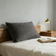 thumbnail image 1 of Pillowcase, Non-Slip, Moisture-Wicking, Wrinkle-Resistant, Single Pack, Gray, 1 of 6