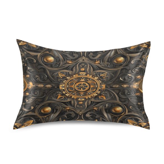 Pillowcase Satin Pillowcase 26x20in Pillow Case Satin Pillow Case Soft and Smooth Steampunk Style Gears