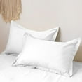 thumbnail image 1 of Pillowcase Set, Standard Size Bedroom Pillow Covers, Soft Breathable Fabric Easy Care, Home Bedding Update, For Residential Use, 1 of 8