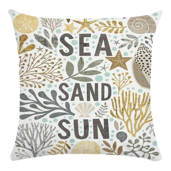 Pillowcase Tree Cotton Polyester Home Decor Coral Cushion Cover Sofa Car Chair