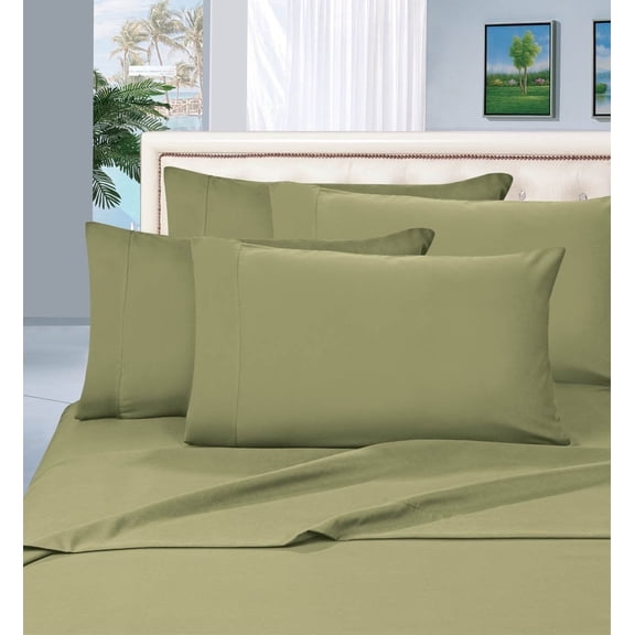 Pillowcases 2-Piece Pillowcases- King Size - Sage/Green