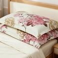 thumbnail image 1 of Pillowcases Queen Size Garden Floral Printed Pillow Cases Set of 2 Soft and Breathable Cooling Pillow Case 19x31in, 1 of 6