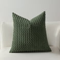 thumbnail image 1 of Pillowcases, Soft Breathable Standard Pillow Shams, Premium Weave Polyester Envelope Closure Pillowcase Covers Machine Washable, Green, 1 of 6