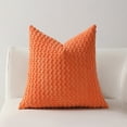thumbnail image 1 of Pillowcases, Soft Breathable Standard Pillow Shams, Premium Weave Polyester Envelope Closure Pillowcase Covers Machine Washable, Orange, 1 of 6