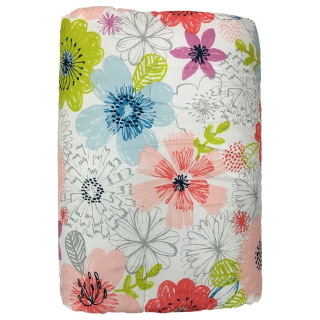 Pillowfort Fairytale Flower Full Queen Comforter Set, 3 Piece Floral