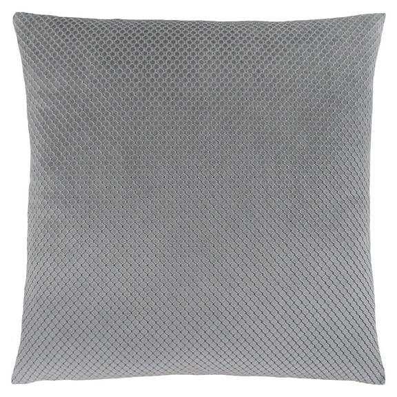 Pillows 18 X 18 Square Accent Sofa Couch Bedroom Polyester Grey