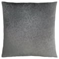 thumbnail image 1 of Pillows 18 X 18 Square Accent Sofa Couch Bedroom Polyester Grey, 1 of 4