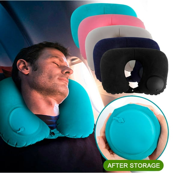 Pillows For Couch 2PC Protable Soft U-Shape Travel Cushion Car Inflatable Neck Protection 50% 0ff Clearance!