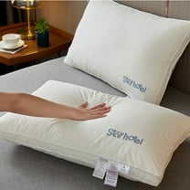 Pillows,Queen Size Pillows,Sleep Pillow Size Large Side And Back Sleeping Pillows Soft Down Offbeat-fine Fiber Filled Pillow 20 X 30 Inches(1pc 30*19*6in)