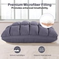 thumbnail image 1 of Pillows Queen Size Set of 2, Soft Support Queen Pillow 2 Pack for Bed, Fluffy Down Alternative Pillow, Luxury Hotel Gel Pillows for Side Sleeping (Gray), 1 of 6