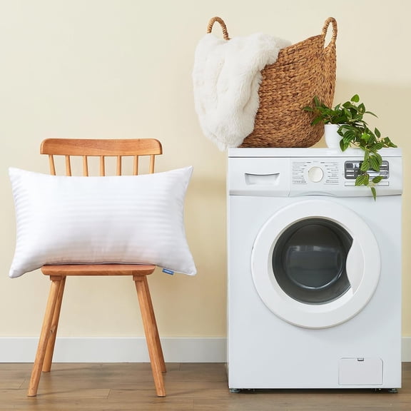 Pillows Queen Size Set of 4, Cooling Hotel Quality Bed Pillows with Premium Soft Down Alternative Fill for Side Back and Stomach Sleepers - 4 Pack, Queen, 18x28 Inches