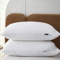 thumbnail image 1 of Pillows Set Of 2,Luxury Hotel Quality Bed Pillows,Fluffy Down Alternative Pillows 2 Pack For Sleeping,Soft Gusseted Cooling Pillows For Side,Back Or Stomach Sleepers,29.1x18.8in, 1 of 6