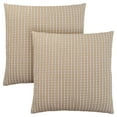 thumbnail image 1 of Pillows Set Of 2 Accent Sofa Couch Bedroom Polyester Brown, 1 of 4