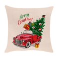 Pillows Sheets Christmas Square Throw Pillow Cover 17.7x17.7 Inches