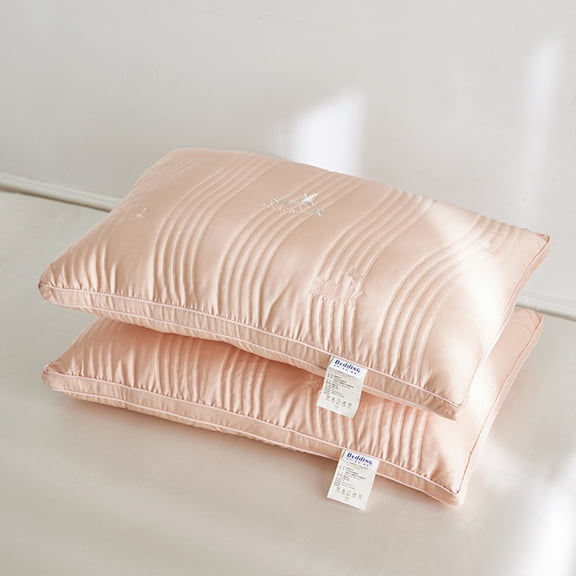 Pillows Standard Size Set of 1, Cooling and Supportive Hotel Quality Pillows for Side, Back and Stomach Sleepers, Luxury Fluffy Down Alternative Plump Filling Soft Bed Pillows for Sleeping