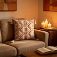 thumbnail image 1 of Pillows for Couch, Boho Tufted Pillow Cover With Tassels Woven Jagged Cushion Case For Sofa Bedroom Living Room Decor, 1 of 6