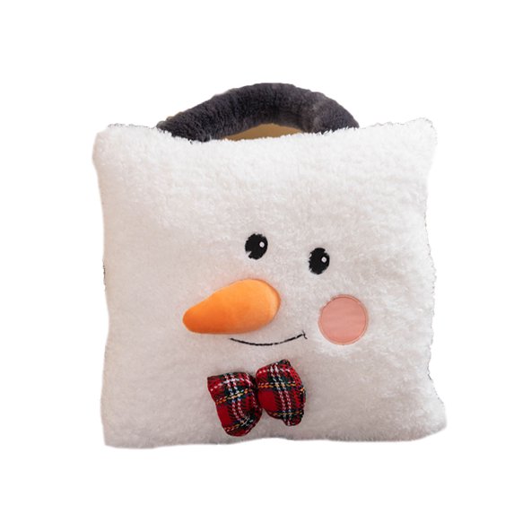 Pillows for Couch Hwkond Christmas New Year Red Plush Pillow Living Room Sofa Lumbar Cushion Scene Decoration Cushion,Up to 25% Off