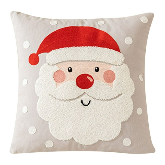 Pillows for Couch Hwkond Christmas Towel Embroidery Pillow Sets Home Sofa Cushion Christmas Pillow Living Room Cushion Sets,Up to 25% Off