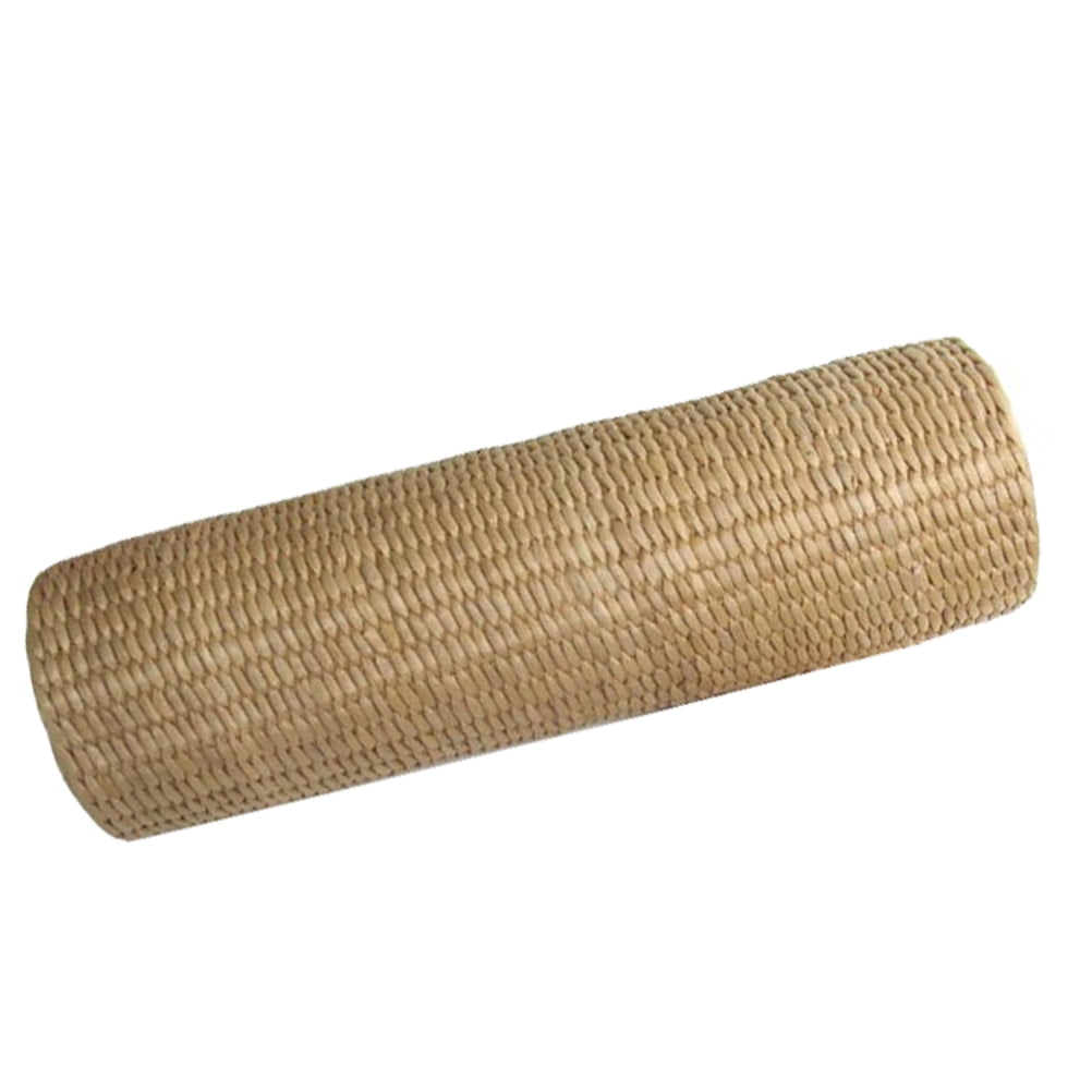 Pillows for Living Room Bamboo Wife Bolster Yoga Healthy Neck Cylinder-shaped Straw Cervical