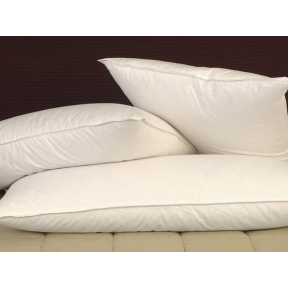 Pillowtex 95% White Duck Feathers 5% White Duck Down Queen Size Pillow (2 Pillow Set)