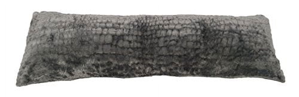 Pillowtex  Body Pillow with Plush Cover (20 Inches x 60 Inches Grey)