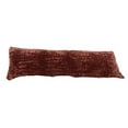 thumbnail image 1 of Pillowtex Body Pillow with Plush Cover (20 Inches x 72 Inches Burgundy), 1 of 4