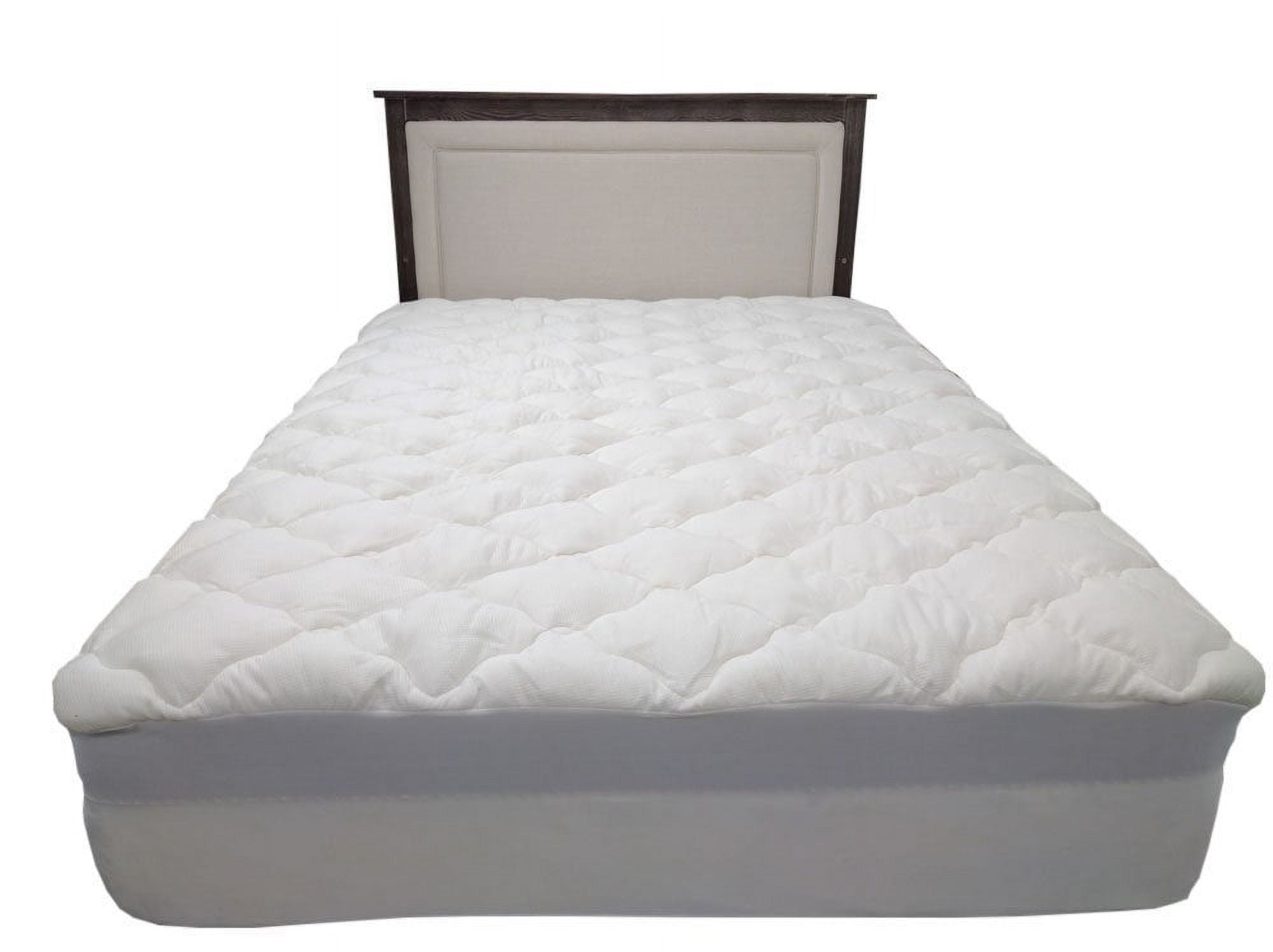 Pillowtex Cooling Bamboo Waterproof Mattress Topper - Full Size ...