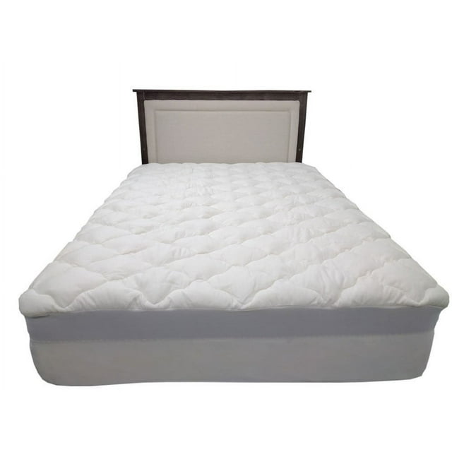 Pillowtex Cooling Bamboo Waterproof Mattress Topper King Size