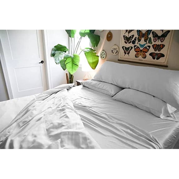 Pillowtex® Copper Infused Bamboo Duvet Cover, Gray, King/Cal King
