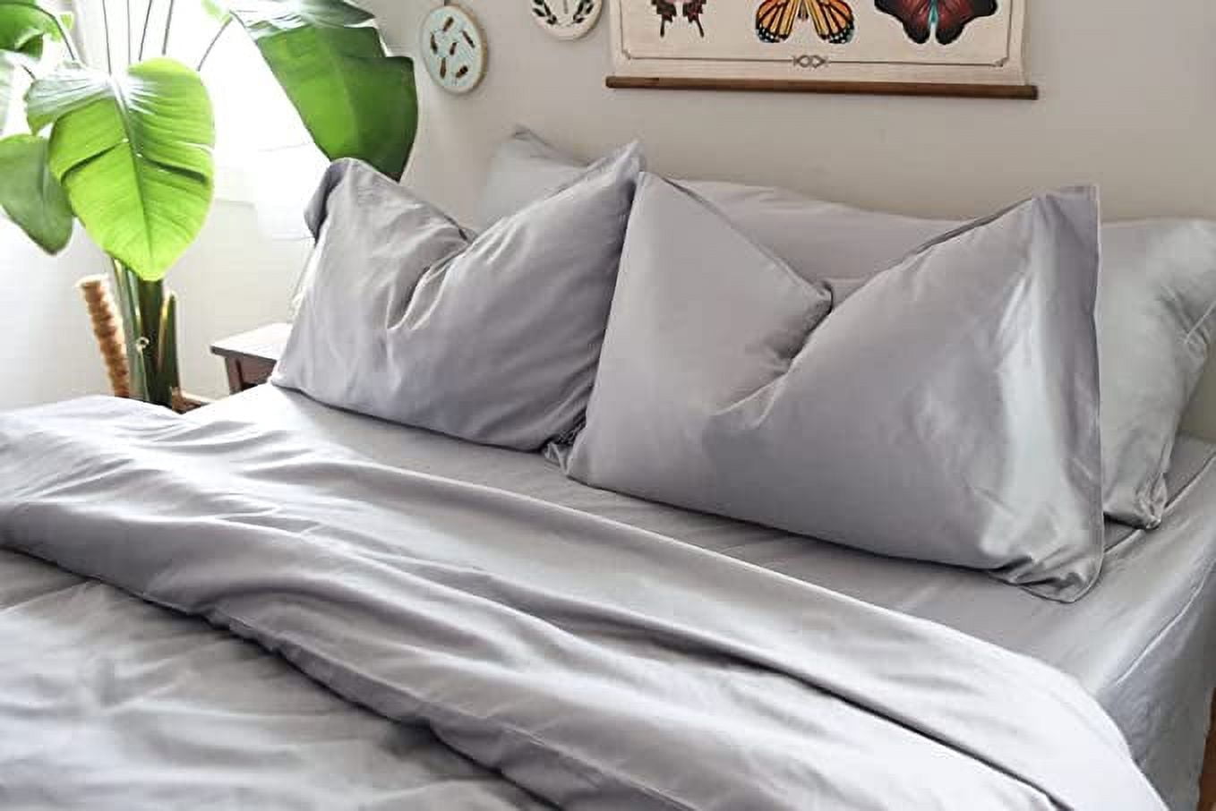 Pillowtex® Copper Infused Bamboo Duvet Cover, White, Full/Queen