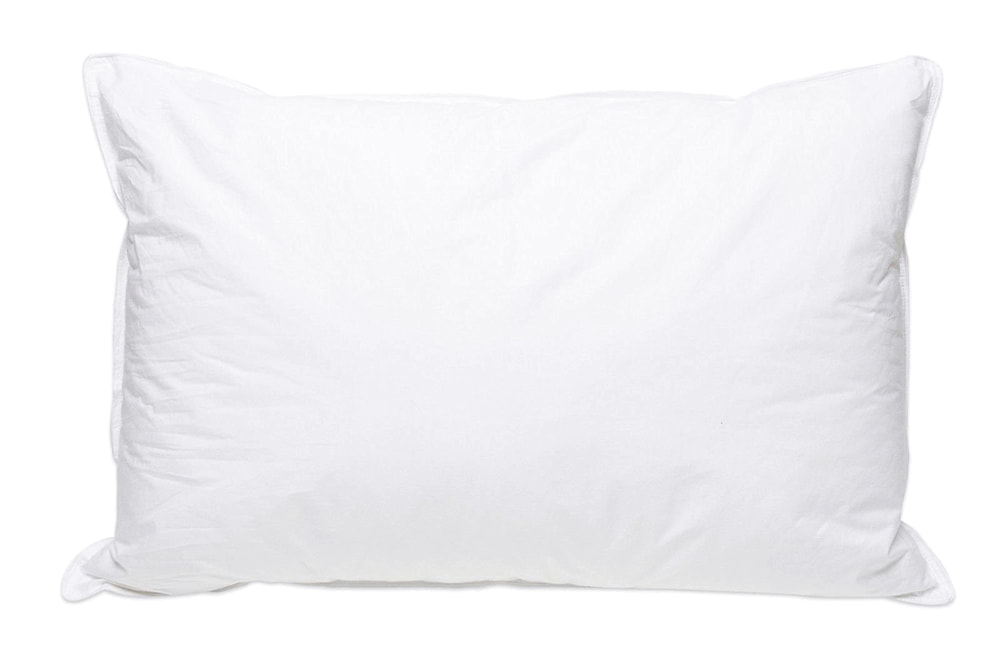 Pillowtex High End White Goose Down Firm Queen Size Pillow