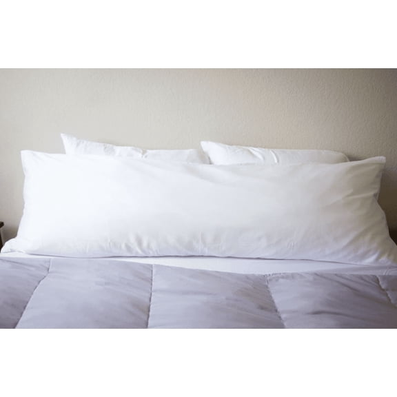 Pillowtex Lightweight Copper & Bamboo Body Pillow Cover - Available in 3 Sizes (20 Inches x 60 Inches)
