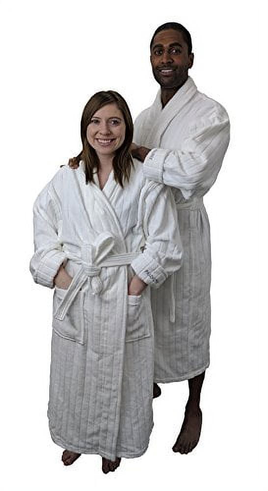 Pillowtex Men's Robe Featured in Luxury Resorts Robes by Boca Terry