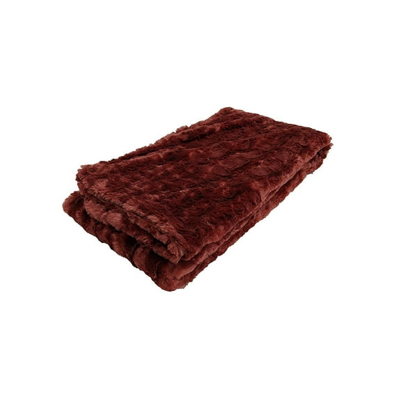 Pillowtex Plush Body Pillow Cover (20"x54" Burgundy)