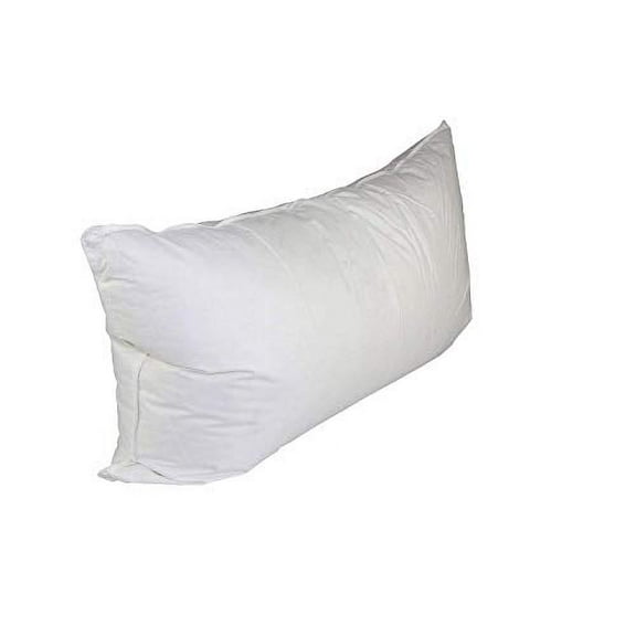 Pillowtex White Goose Down Pillow - 100% Cotton Cover Pillows 75% Feather & 25% Down -Standard Size