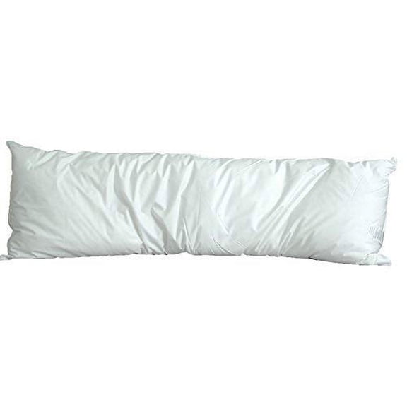 Pillowtex White Goose Down and Feather Body Pillow - 20 Inches x 72 Inches