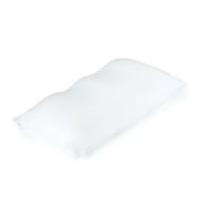 Pillowy Small Silk-like Microbead Bed Pillow - Removable Cover