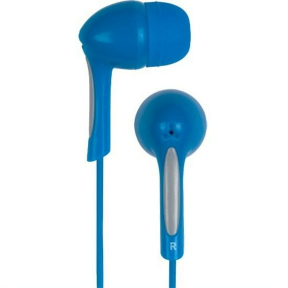 Pillowz Stereo Earbuds Blue