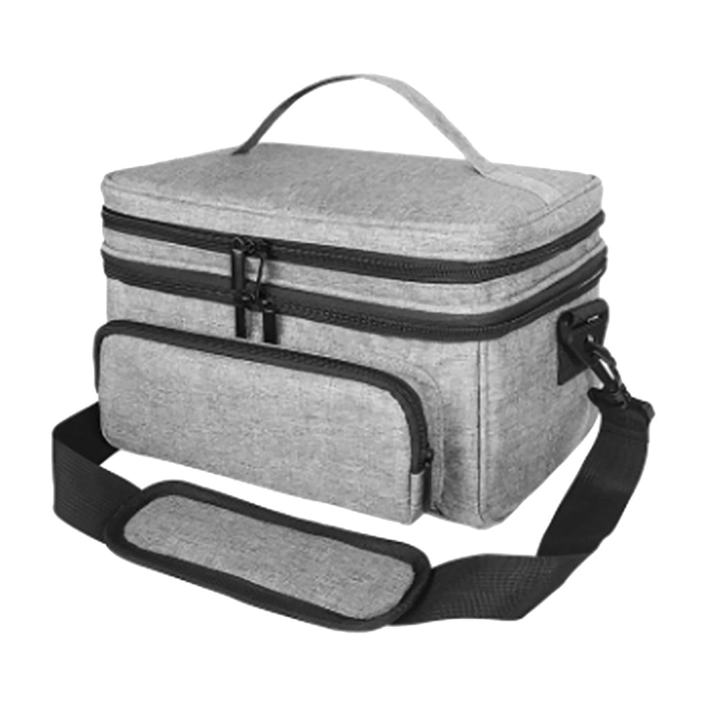 Pills Bottle Organiser Bag With Label Window And Temperature Controlled Base