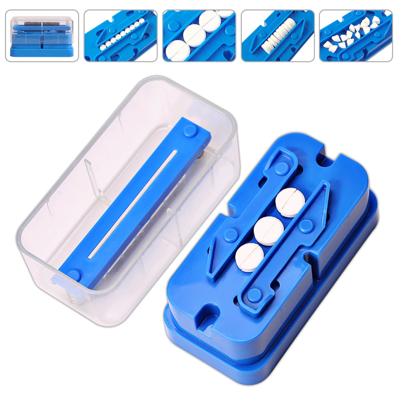 Pills Cutter Adjustable Pills Splitter for Multiple Big Small Pills