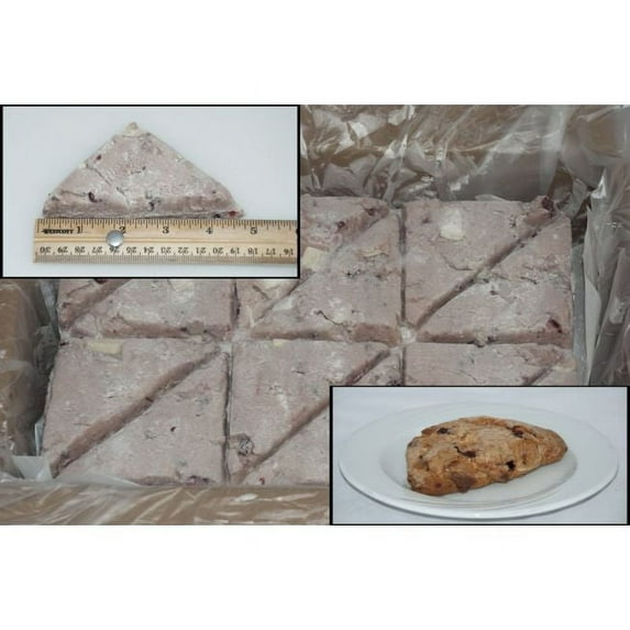 Pillsburry Freezer to Oven White Chocolate Raspberry Scone 3.75 ounce each - 96 per case.