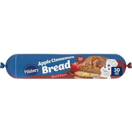 Pillsbury Apple Cinnamon Bread Batter, Cut and Squeeze Package, 30 oz