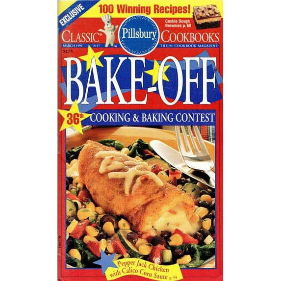 Pillsbury Bake-Off 36th Cooking & Baking Contest Classic Cookbook (Cookbook Paperback)