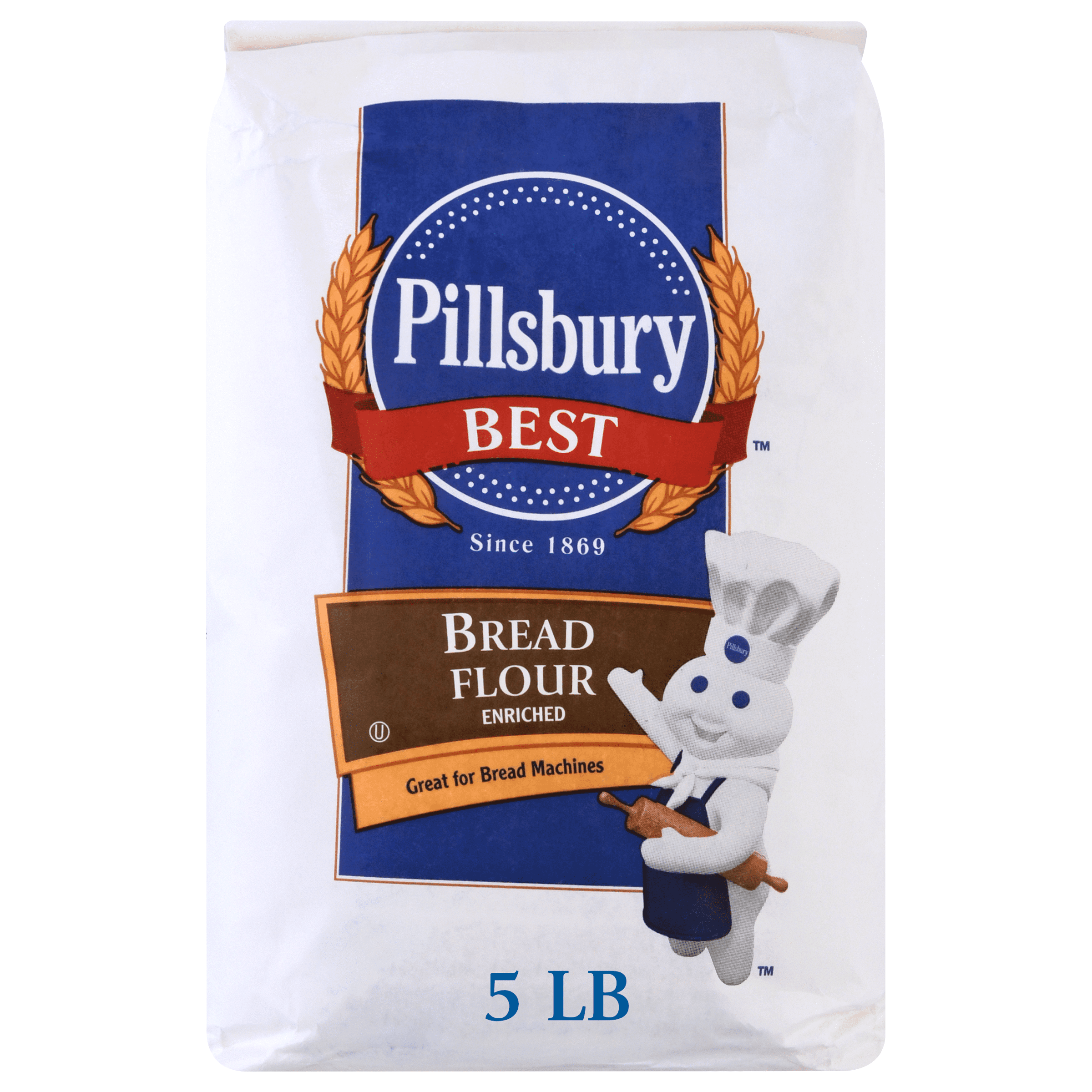 Pillsbury Best Bread Flour, 5 lb Bag