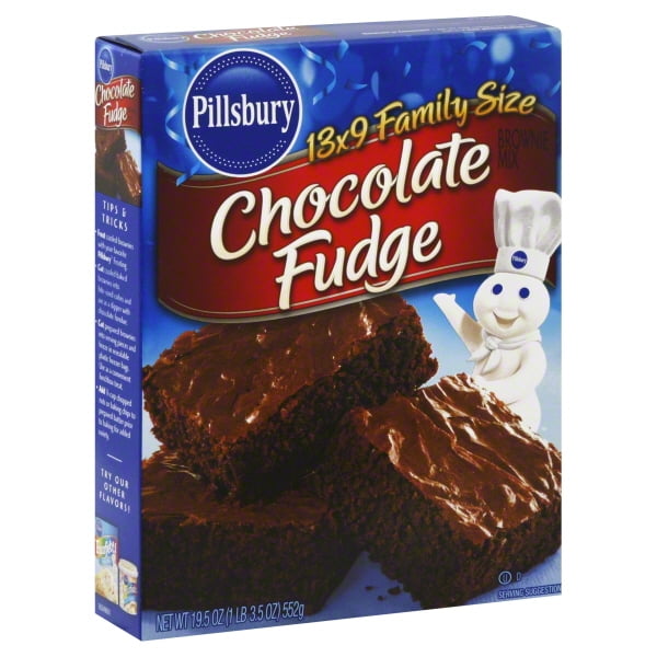 Pillsbury Brownie Mix Chocolate Fudge Family Size