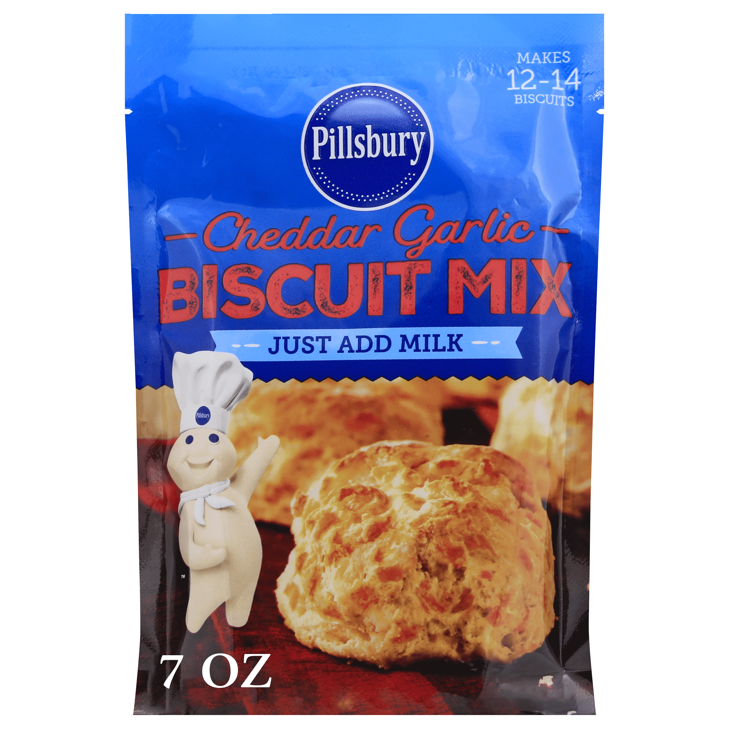 Pillsbury Cheddar Garlic Biscuit Mix, 7 Oz Bag