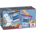 thumbnail image 1 of Pillsbury Chocolate Chip and Funfetti Mini Soft Baked Cookies (20 Pouches), 1 of 13