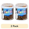 (2 pack) Pillsbury Confetti Funfetti Chocolate Fudge Frosting, 15.6 oz
